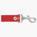 Supreme Leather Key Loop Red