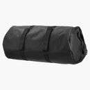 Nejvyšší kůže Velká taška na duffle černá