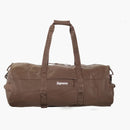 Leather Large Duffle Bag Brown