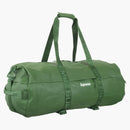 Leather Large Duffle Bag Green