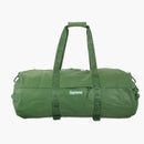 Leather Large Duffle Bag Green