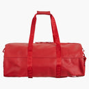 Supreme Leather Large Duffle Bag Red