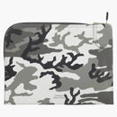 Supreme Leather Money Bag Snow Camo