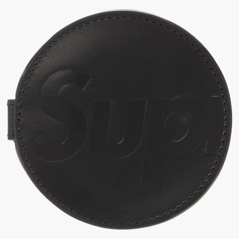 Supreme Leather Pocket Mirror Black