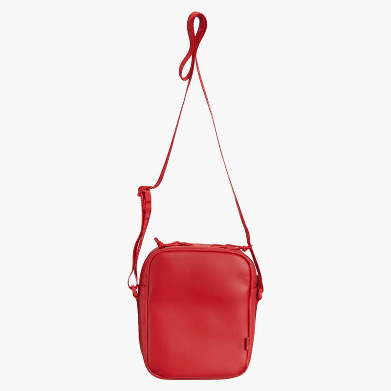 Supreme Leather Shoulder Bag Red