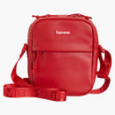 Supreme de hombro de cuero rojo