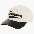 Supreme Leather Visor 6-Panel Natural