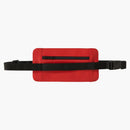 Nejvyšší kožená pas/ramenní pouzdro červená