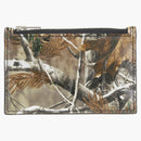 Supreme Leather Zip Card Holder (fw25) Realtree Hardwoods Camo
