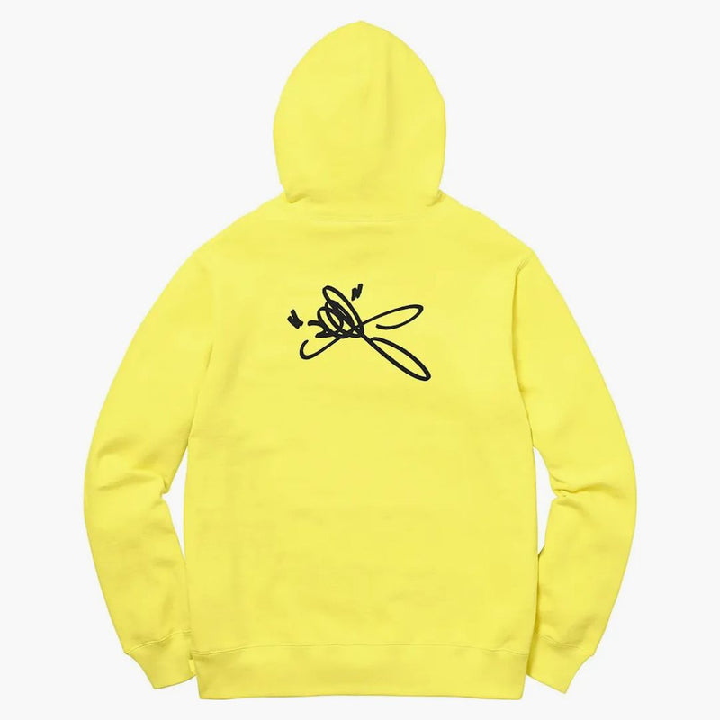 Supreme Lee Hooded Sweatshirt Lemon