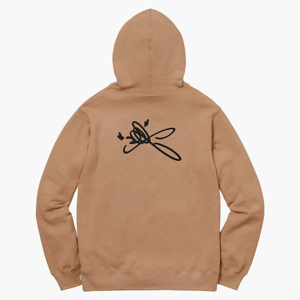 Supreme Lee Hooded Sweatshirt Light Brown