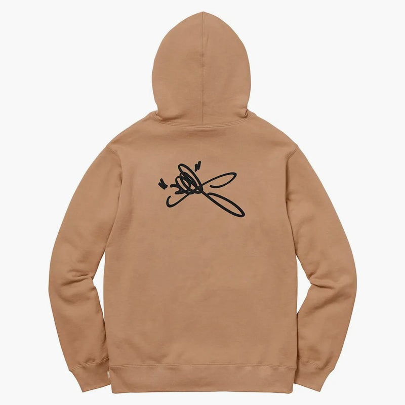 Supreme Lee Hooded Sweatshirt Light Brown