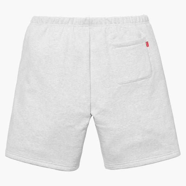 Supreme Leg Embroidery Sweatshort Ash Grey