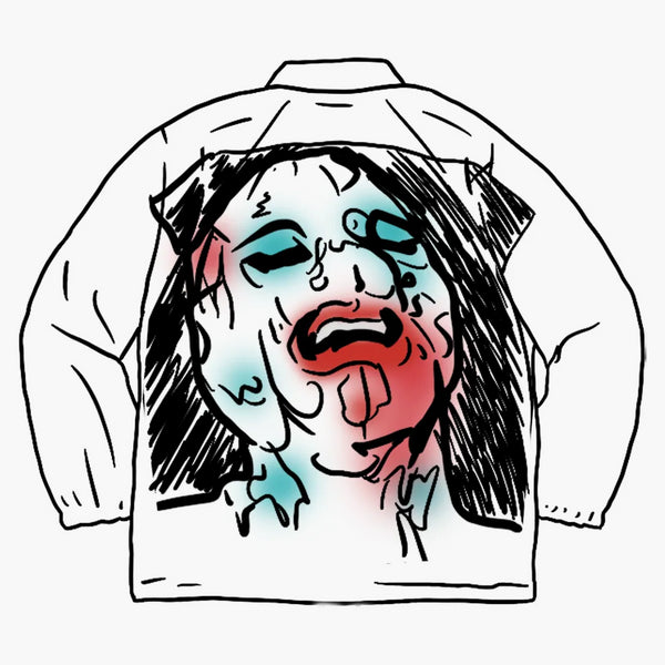 Supreme Leigh Bowery Airbrushed Shirt White