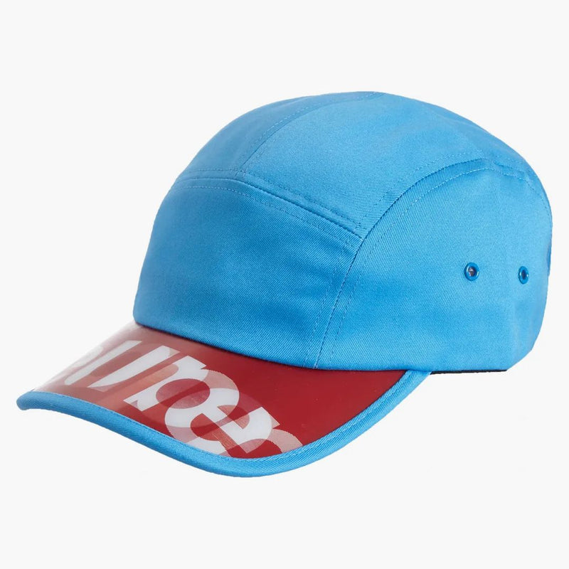 Supreme Lenticular Visor Camp Cap Blue
