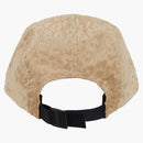 Supreme Leopard Corduroy Camp Cap Beige