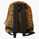Supreme Leopard Fleece ryggsäck gul