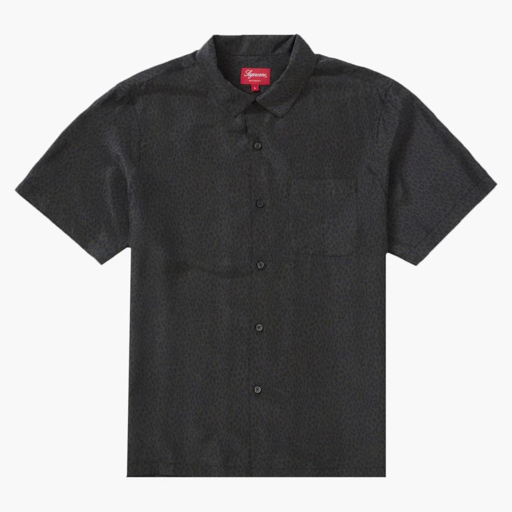 SUPREME Leopard Silk Shirt シュプリーム Leopard Silk S/S Shirt – Supreme