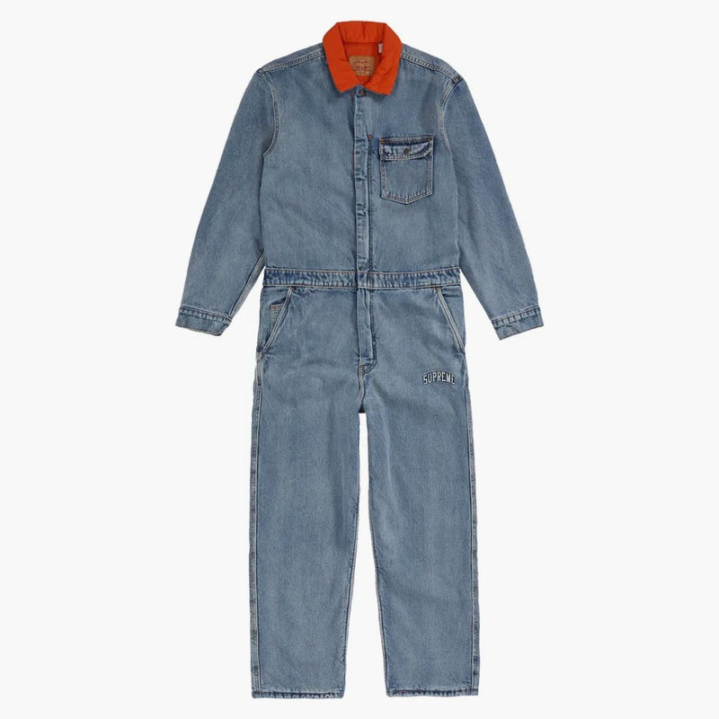 Nejvyšší Levi's Denim Coveralls Blue