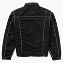 Supreme Levi's Nylon Trucker Jacket Black