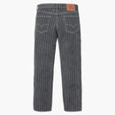 Supreme Levis pinstripe 550 jeans svart