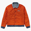 Supreme Levi's quilted reversible trucker jacket blue