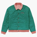 Supreme Levi's quilted reversible trucker jacket pink