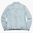 Supreme Levi's Snakeskin Trucker Jacket Light Blue