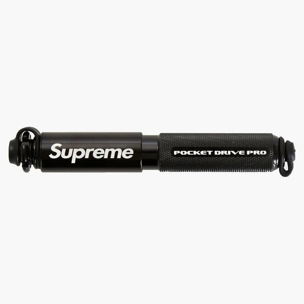 Supreme Lazyne Pocket Drive Pro Bike Pump Black