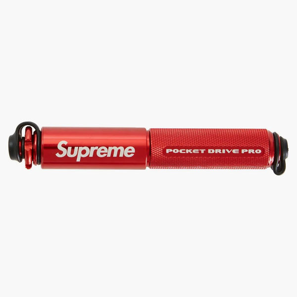 Supreme Lezyne Pocket Drive Pro Bike Pump Red
