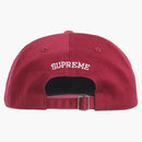 Supreme License Plate 6-panel Cranberry