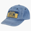 Supreme License Plate 6-panel (fw25) Denim