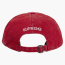 Supreme License Plate 6-panel (fw25) Red