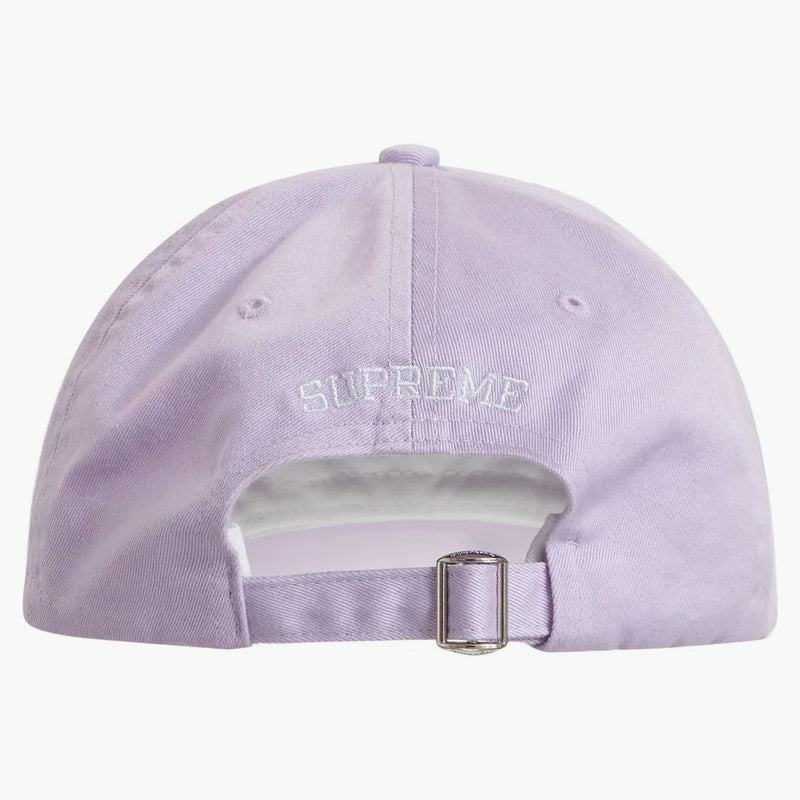 Supreme registreringsskylt 6-panel ljus lila