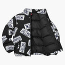 Supreme License Plate Puffy Jacket Black