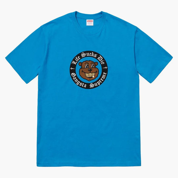 Supreme Life Sucks The Tea Bright Blue