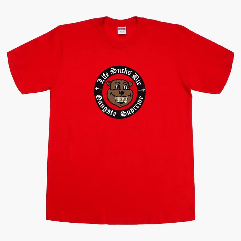 Supreme life sucks the tea red