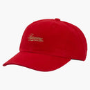 Supreme Lightweight Moleskin 6 Panel Red