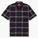 Supreme Lightweight Plaid S/S Shirt Negro