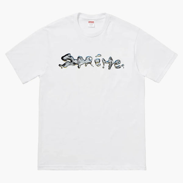 Supreme Liquid Tee White