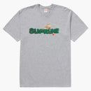 Supreme Lizard Tee Heather Grey