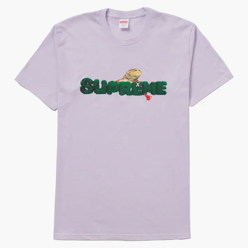 Supreme Lizard Tee Light Purple