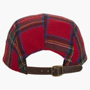 Supreme Lochcarron Camp Cap Red Plaid