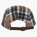 Supreme Lochcarron Camp Cap Tan Plaid