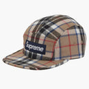 Supreme Lochcarron Camp Cap Tan Plaid