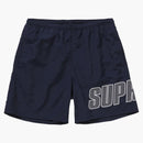 Supreme Logo Applique Water Short Navy