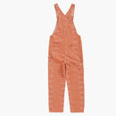 Supreme Logo Denim Overalls Orange