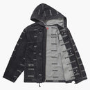 Supreme Logo denim Turnout Jacket Black