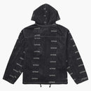 Supreme Logo denim Turnout Jacket Black