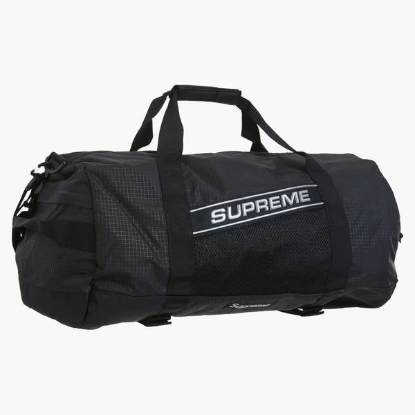 Supreme Logo Duffle Bag Black